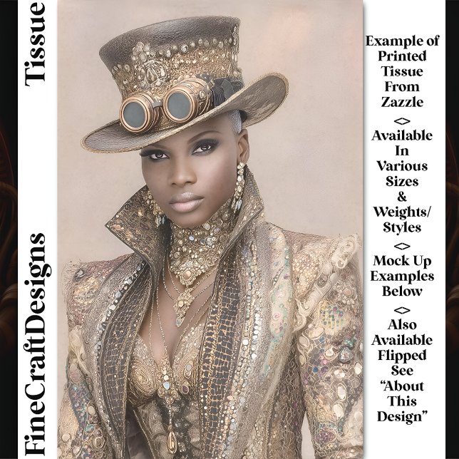 Papier Mousseline Femme en veste perlée et Casquette DM5L Découpage (Créateur téléchargé)