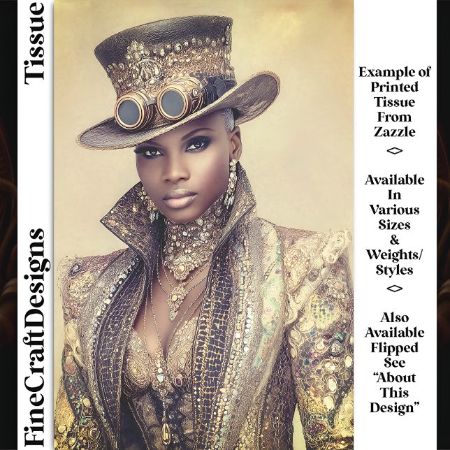 Papier Mousseline Femme en veste perlée et Casquette DM5LF Decoupage (Créateur téléchargé)