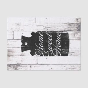 Papier Mousseline Ferme Maison Blanche Bois Russe Jeu de Lait Sucré