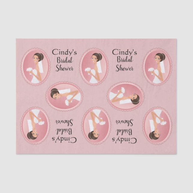 Papier Mousseline Fête de mariage (Recto)