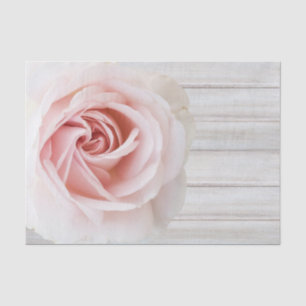 Papier Mousseline Fête de mariage champêtre rose fuchsia et bois bla