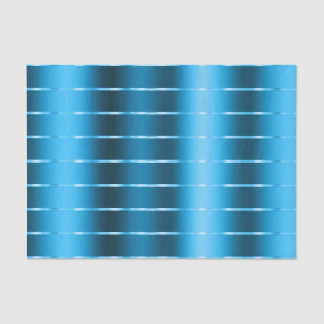 Papier Mousseline Fête des mariées Royal Blue Ribbon (Recto)