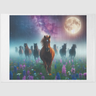 Papier Mousseline Feu de lune sauvage