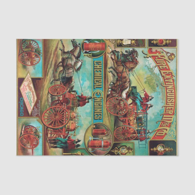 Papier Mousseline Feu Extinguisher MFG Co. (Recto)