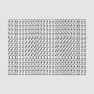 Papier Mousseline Feuille de musique blanche et noire