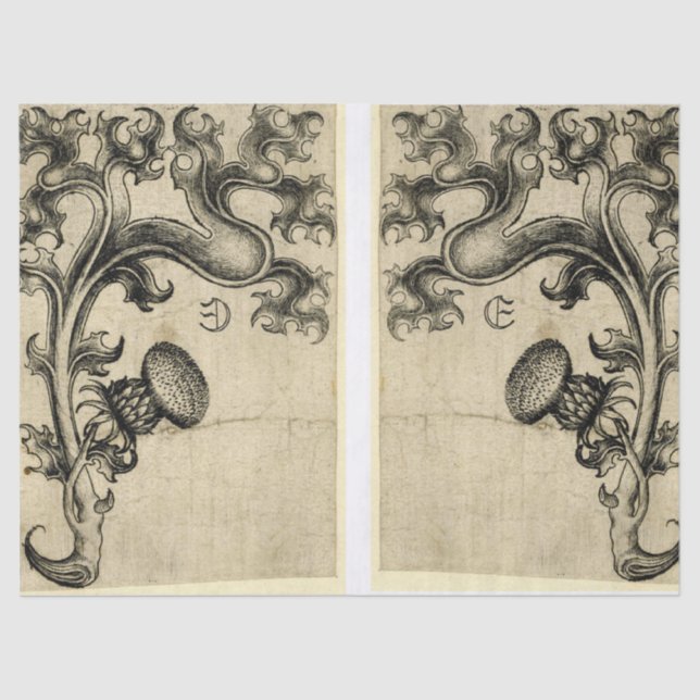 Papier Mousseline Feuille d'élément de journal d'ordure de (Recto)