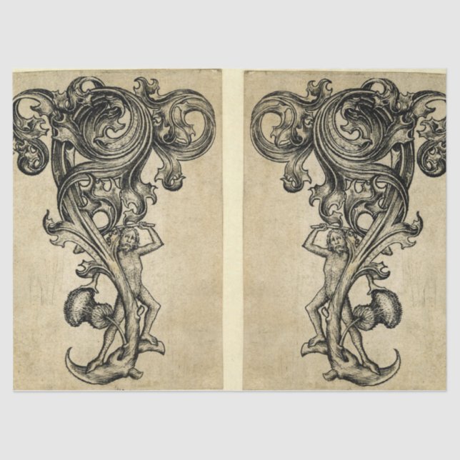 Papier Mousseline Feuille d'élément de journal d'ordure de (Recto)