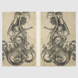 Papier Mousseline Feuille d'éléments de journal d'ordure de