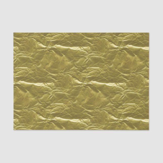 Papier Mousseline Feuille d'or (Recto)