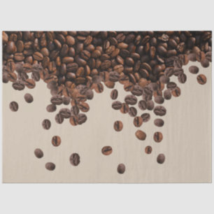 Papier Mousseline Fèves de café