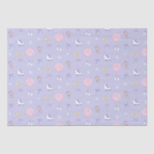 Papier Mousseline Figure Patinage Patinage glace hiver violet