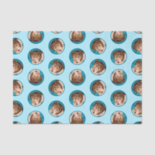 Papier Mousseline Fil Fox Terrier Peinture de chiot tricolore Peintu