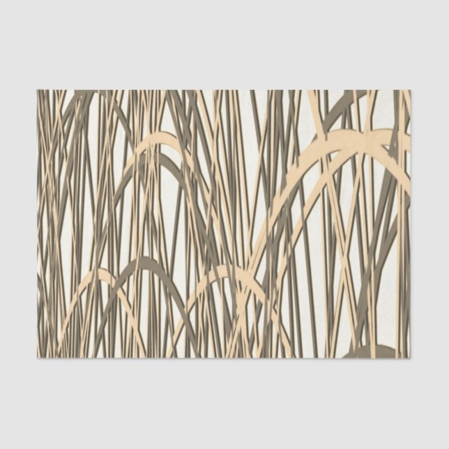 Papier Mousseline Filament d'or (Recto)