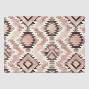 Papier Mousseline Fille-fille rose Brown Southwestern Tribal Anniver
