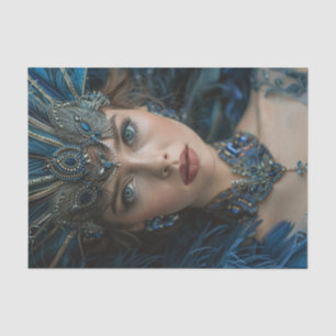 Papier Mousseline Fille Flapper des années 192024