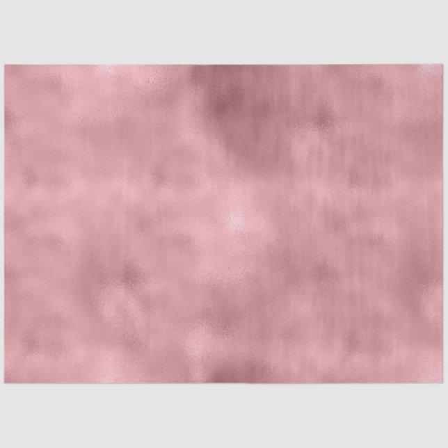 Papier Mousseline Fille rose Glam (Recto)