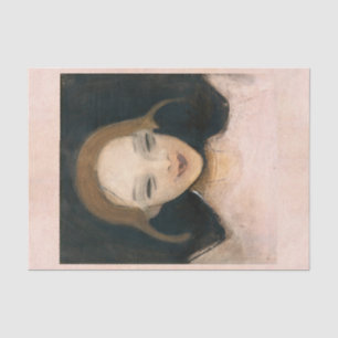 Papier Mousseline Fille souriante, Helene Schjerfbeck
