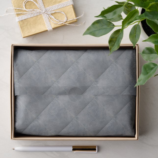 Papier Mousseline Finition Fausse Ardoise Toscane (Cadeau)