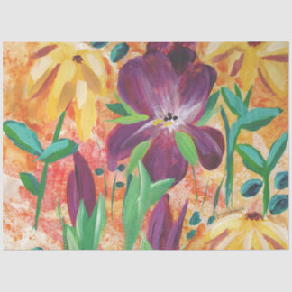 Papier Mousseline Fire and Iris tissue paper