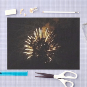 Papier Mousseline Fireworks 10 papier de tissu