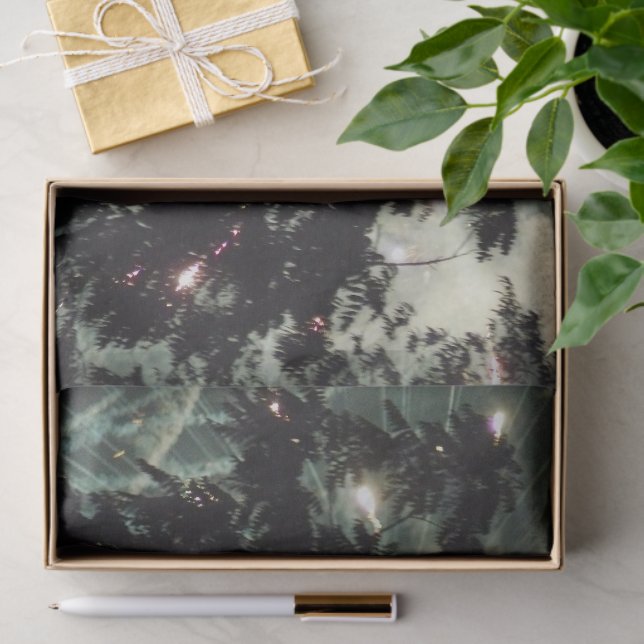 Papier Mousseline Fireworks 13 papier de tissu (Cadeau)