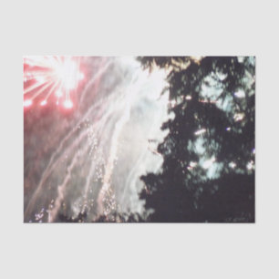 Papier Mousseline Fireworks 14 papier de tissu