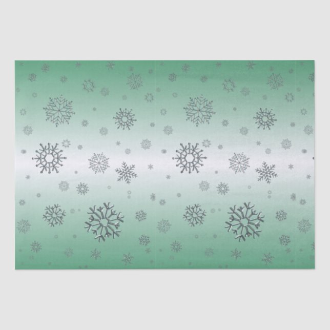 Papier Mousseline Flambeaux d'hiver (Recto)