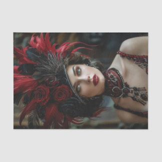 Papier Mousseline Flapper Girl 1920