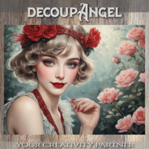 Flapper Jazz Queen - Découpage -
