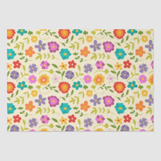 Papier Mousseline Fleur