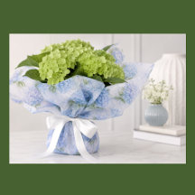 Fleur de Hortensia Bleu