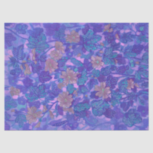 Papier Mousseline Fleur de Malve, Fleurs de Malva Peinture Florale P