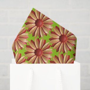 Papier Mousseline Fleur de Marguerite Floral Printemps Été Anniversa