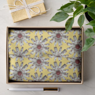 Papier Mousseline Fleur de Marguerite Floral Printemps Été Jardin An