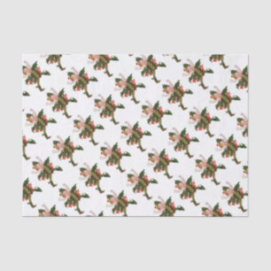 Papier Mousseline Fleur de Noël Holly Cute Funny Floral