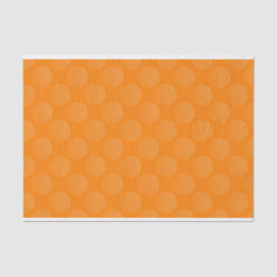 Papier Mousseline Fleur de vie / Blume des Lebens - orange motif