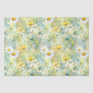 Papier Mousseline Fleur sauvage Meadow Summer Folio Boho Moderne