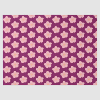 Papier Mousseline Fleuris