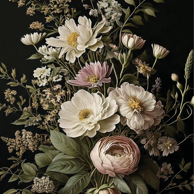 Papier Mousseline Fleurs de cimetière (Créateur téléchargé)