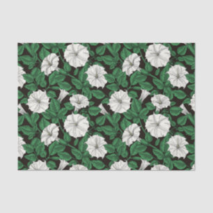 Papier Mousseline Fleurs de lune 2