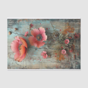 Papier Mousseline Fleurs de papier Mélange de supports