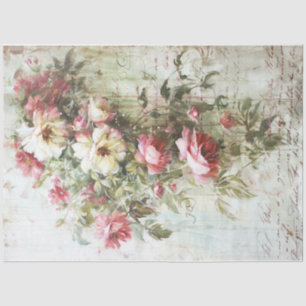 Papier Mousseline Fleurs de passion