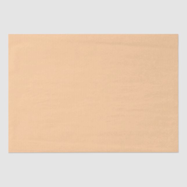 Papier Mousseline Fleurs Partout, Peach (Recto)