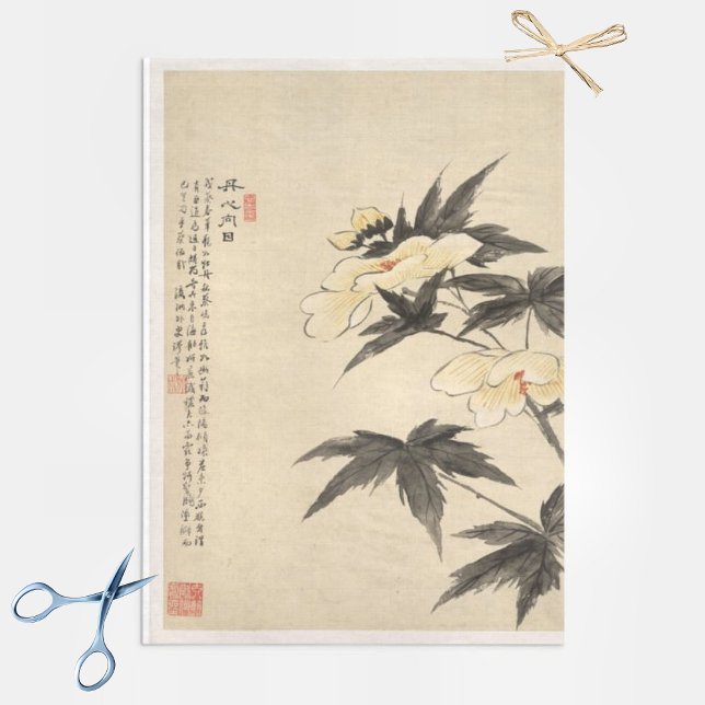 Papier Mousseline Fleurs Pl. 08 de Liang Yuwei (Créateur téléchargé)