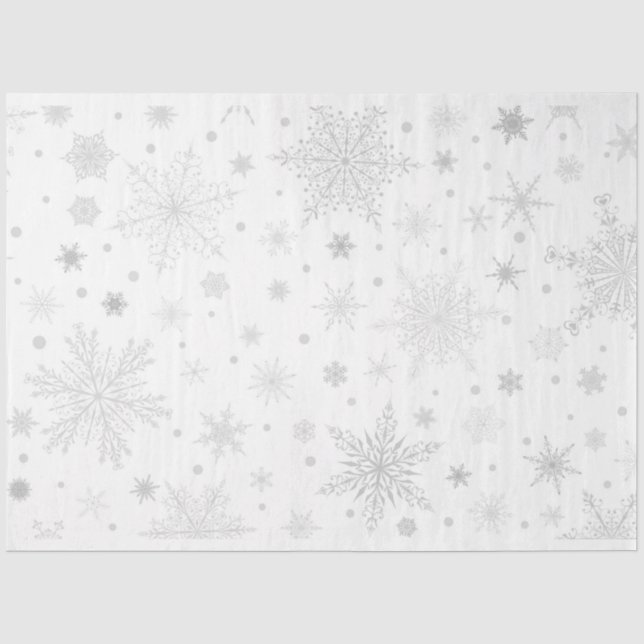 Papier Mousseline Flocon de neige Série 13 Dessin 5 (Recto)