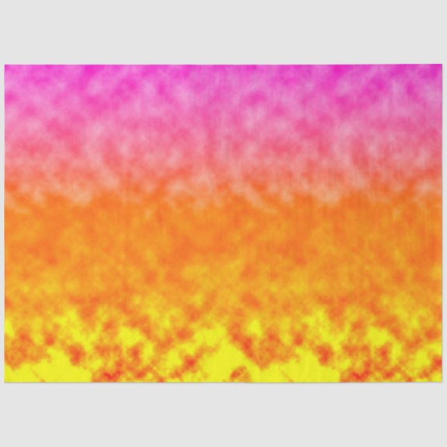 Papier Mousseline Floraison Solaire (Recto)