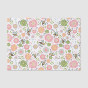 Papier Mousseline Flore de bourdon