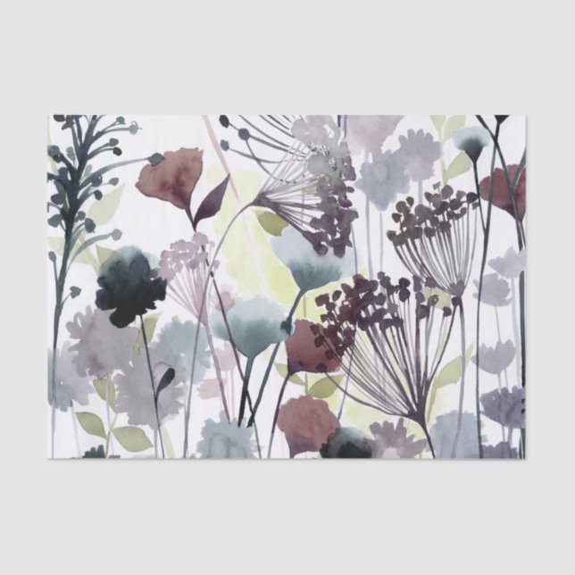 Papier Mousseline Florets II (Recto)