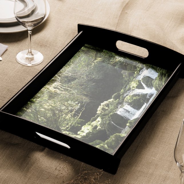 Papier Mousseline Flux néo-zélandais avec cascades Nature Photo (Créateur téléchargé)