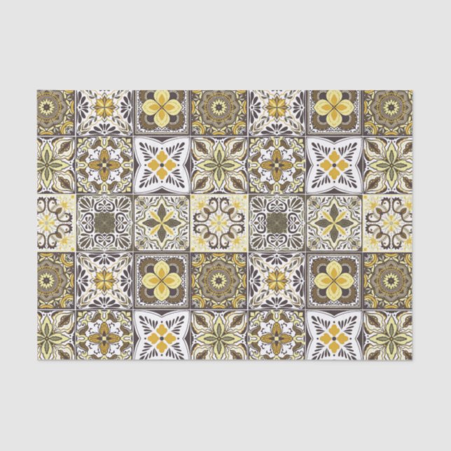 Papier Mousseline Fond d'écran Backsplashes/Talavera (Recto)